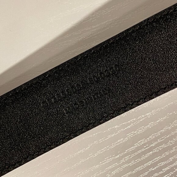 YSL Belt in Smooth Calfskin Black - Picture 4 of 6